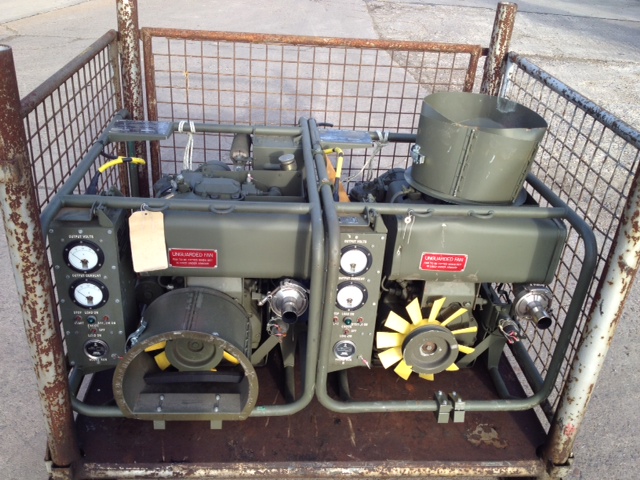 Plessey Aerospace 3Kw 28v Generator - Govsales of mod surplus ex army trucks, ex army land rovers and other military vehicles for sale